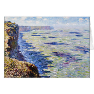 Meer bei Fecamp, Ansicht von den Klippen, 1881