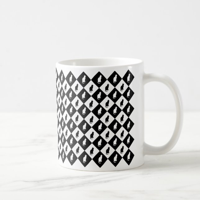 Meer der Kätzchen  Kaffeetasse (Rechts)