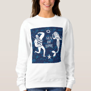 Meer der Liebe Poster Sweatshirt
