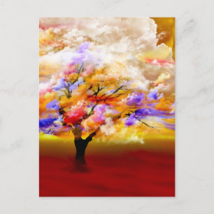 Meer der Rose von Lenny wolds surreal Postkarte