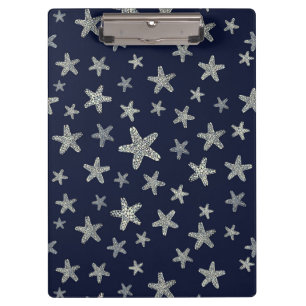 Meer des Starfish-Musters Klemmbrett