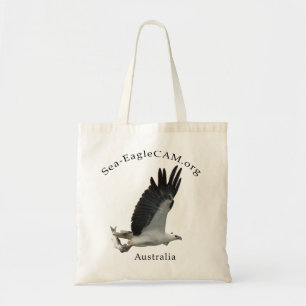 Meer-Eagle w/Fish Taschen-Tasche Tragetasche