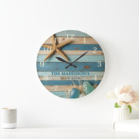 Meer Glas und Strandholz Nautilus - Blau Türkis