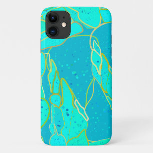 "Meer Grotte" abstrakt - türkis, blau, gold Case-Mate iPhone Hülle