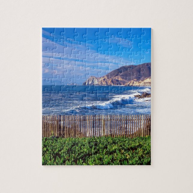 Meer Half Moon Bay Kalifornien Puzzle (Vertikal)