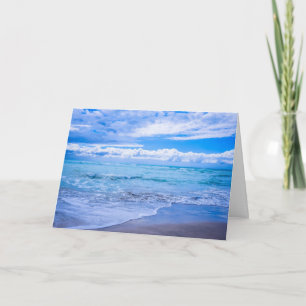 Meer, Himmel und Inspirier Karte