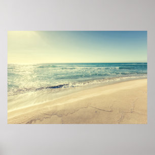 Meer im Winter Poster
