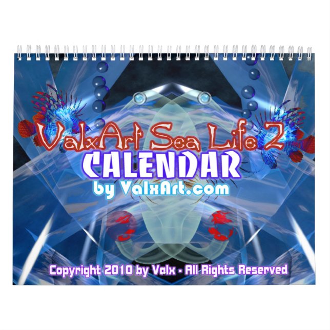 Meer-Leben Kunstkalender durch Valxart Kalender (Titelbild)