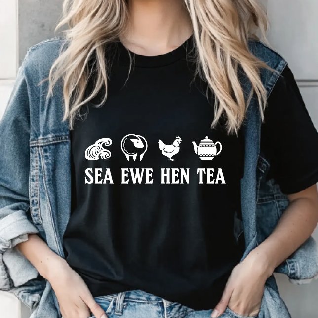 Meer Mutterschaf Henne Tee Lustiger Witz Spruch Zi (Von Creator hochgeladen)