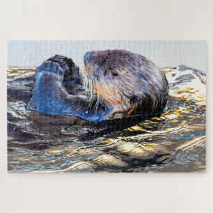Meer Otter unsere Meere Puzzle