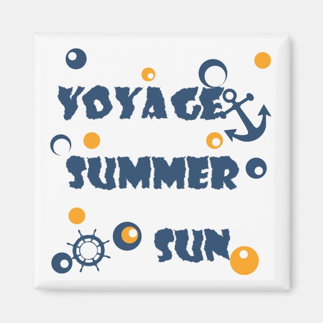 Meer, Reisen, Sommer Magnet (Vorne)