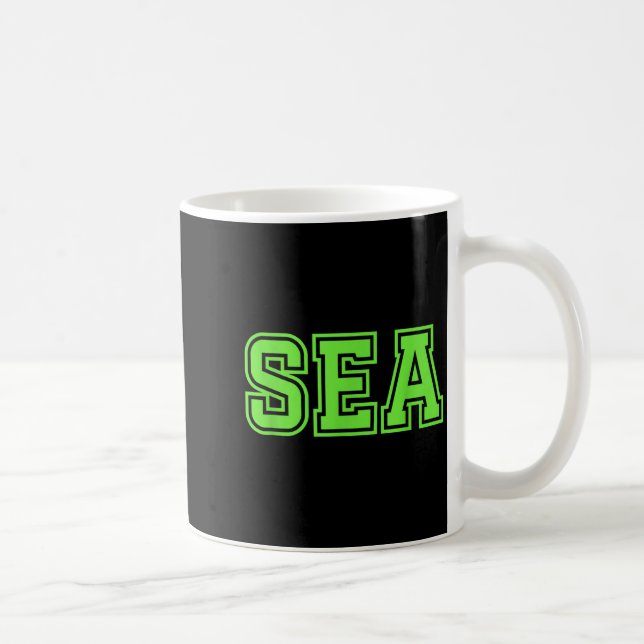 Meer Seattle  Kaffeetasse (Rechts)
