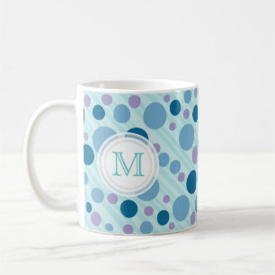 Meer sprudelt Monogramm-Tasse Tasse