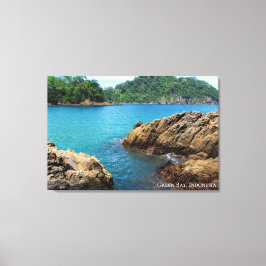 Meer-Stack-Bucht Landschaft Reise Foto Indonesien Leinwanddruck