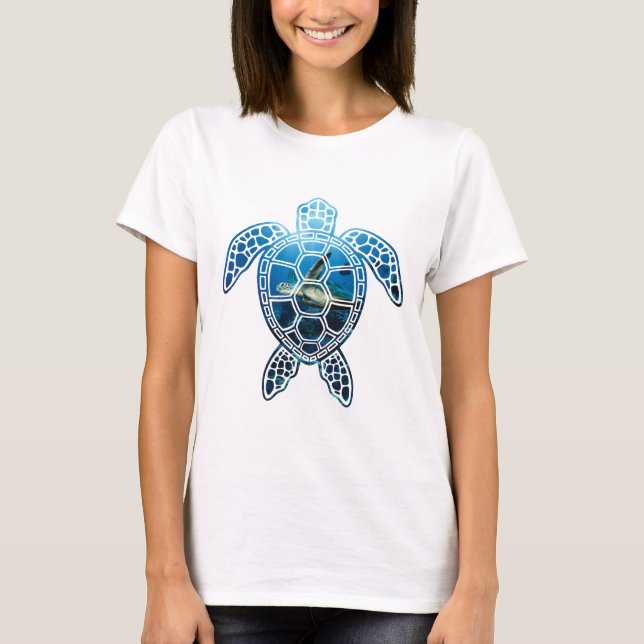 Meer turtle-2 T-Shirt (Vorderseite)