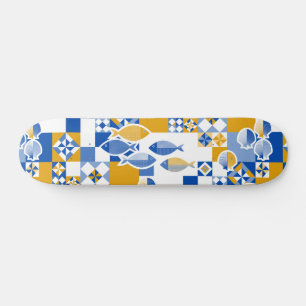 Meer und Fliesen Skateboard