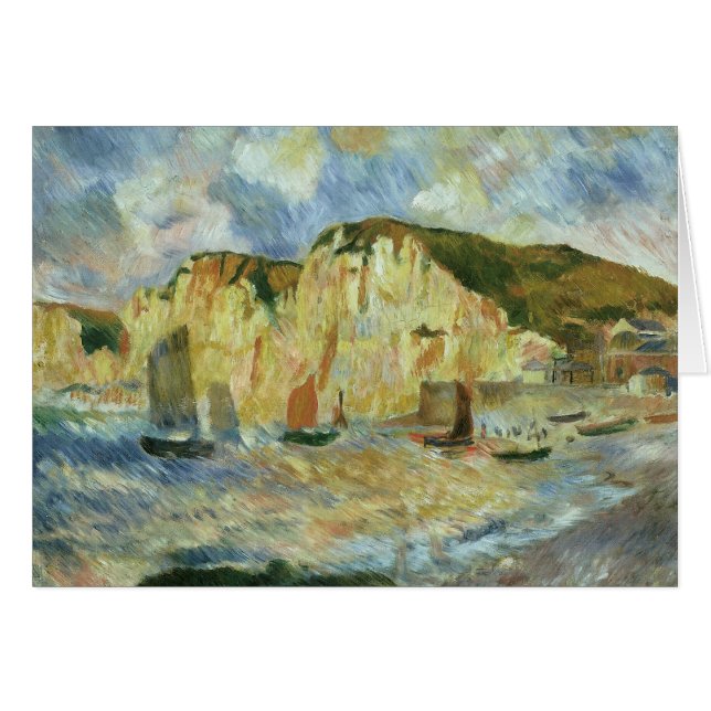 Meer und Klippen von Pierre Renoir, Vintage Kunst (Vorderseite (Horizontal))