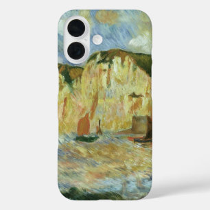 Meer und Klippen von Pierre Renoir, Vintage Kunst iPhone 16 Hülle