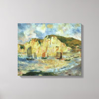 Meer und Klippen von Pierre Renoir, Vintage Kunst