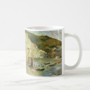Meer und Klippen von Pierre Renoir, Vintage Kunst Tasse