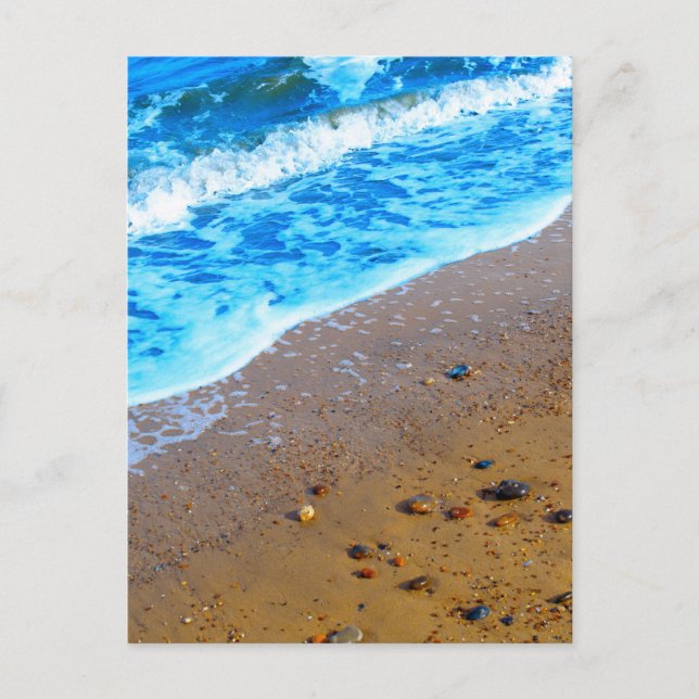 Meer und Sand Postkarte (Vorderseite)