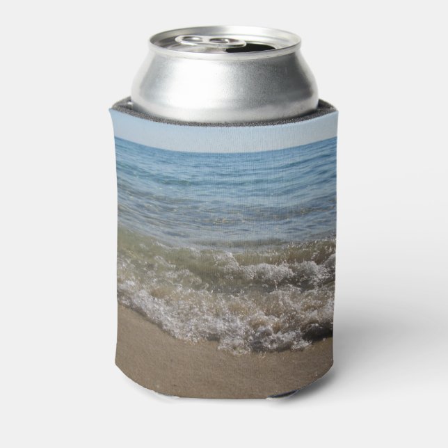 Meer- und Sandstrand Dosenkühler (Kanne Rückseite)