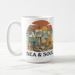 Meer und Seelen Traum Kaffeetasse