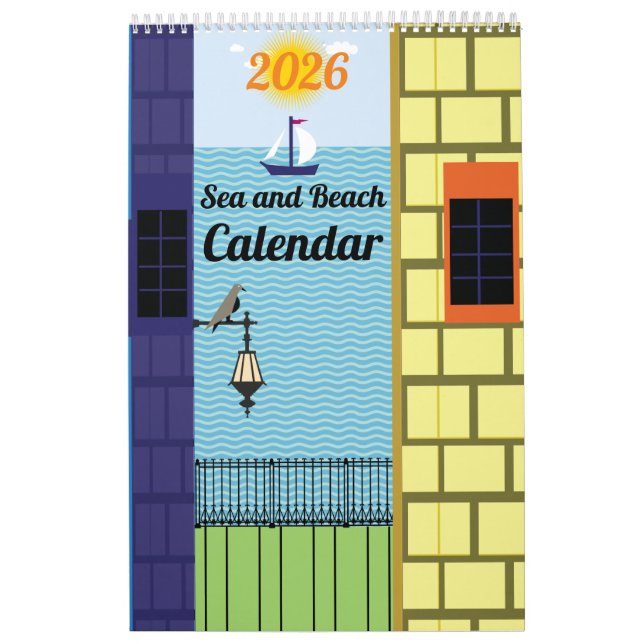 Meer und Strand Kalender  (Titelbild)