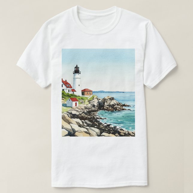 Meer und Strand T-Shirt (Design vorne)