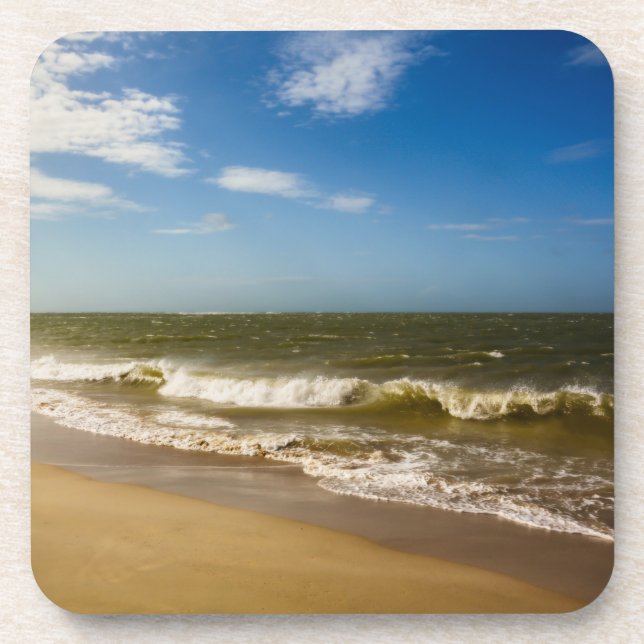 Meer und Wellen Getränkeuntersetzer (Vorderseite)