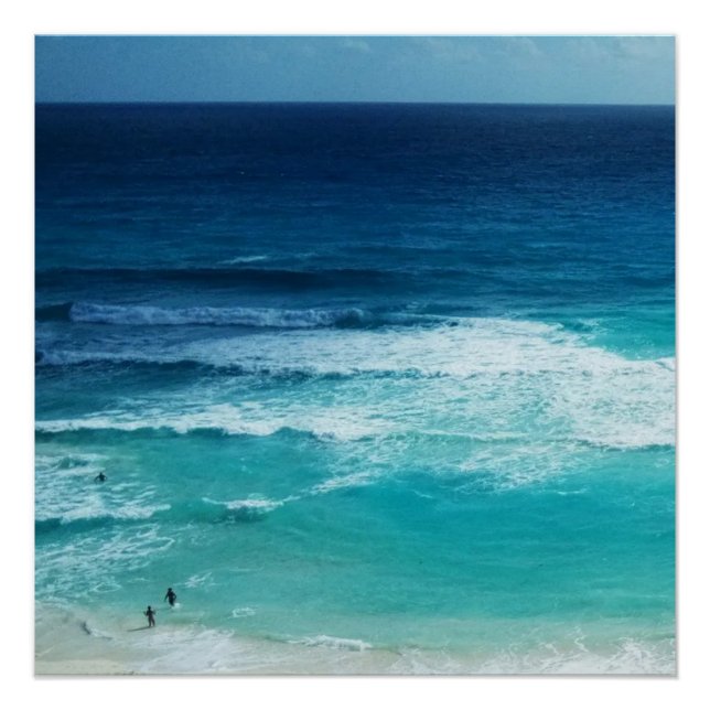 Meer von Cancun Mexiko Poster (Vorderseite)