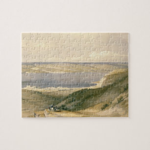 Meer von Galiläa oder von Genezareth, blickend in Puzzle