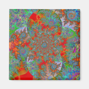 "Meer… zu meinem Garten" ~ abstrakten Kunst-Druc Magnet