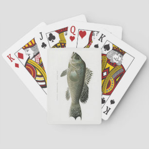 Meerbarben-Fisch-Spielkarten Spielkarten