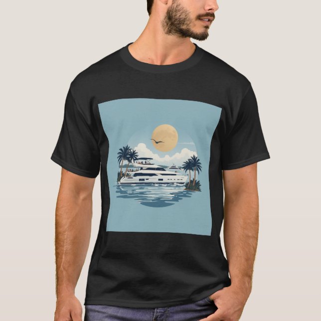 Meerblau T-Shirt (Vorderseite)