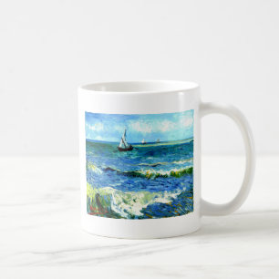 Meerblick bei Saintes-Maries, Vincent van Gogh Kaffeetasse