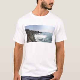 Meerblick-Pazifikküste-Landstraße großes Sur T-Shirt