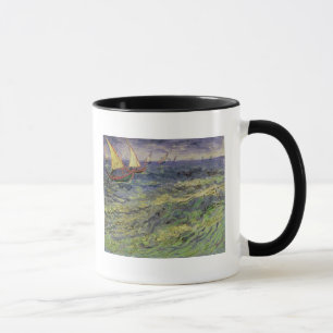 Meerblick Vincent van Goghs   bei Saintes-Maries Tasse