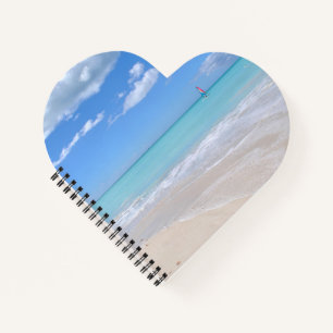Meerblick vom Strand Notizbuch
