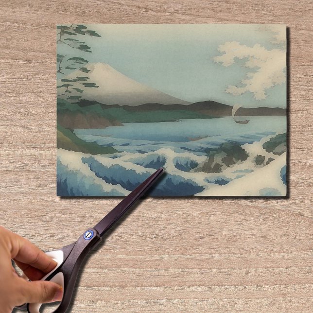 Meerblick von Satta Point Seidenpapier (Von Creator hochgeladen)