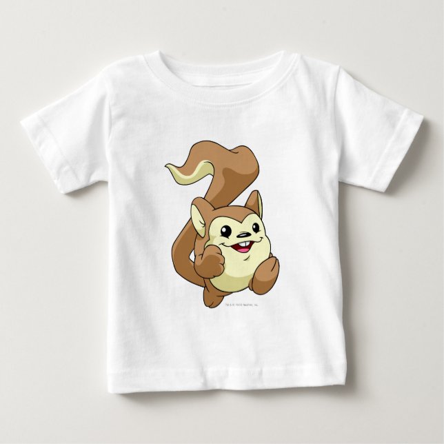 Meerca Brown Baby T-shirt (Vorderseite)