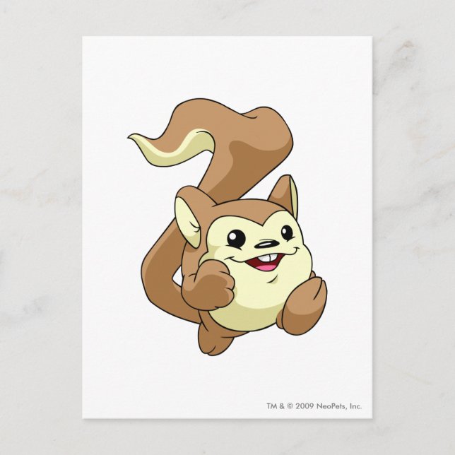 Meerca Brown Postkarte (Vorderseite)