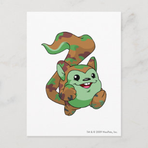 Meerca Camouflage Postkarte