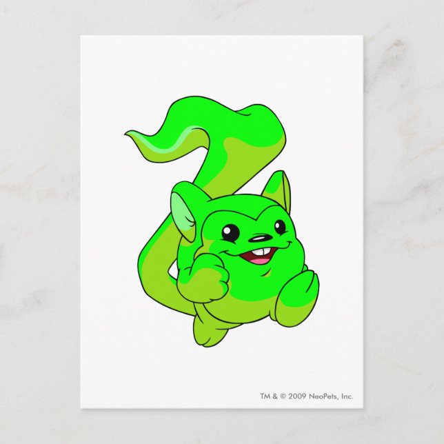 Meerca Glows Postkarte (Vorderseite)