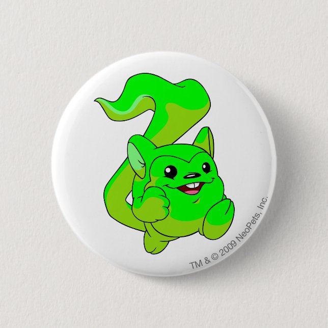 Meerca Glühen Button (Vorderseite)