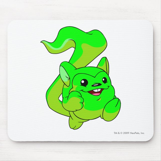 Meerca Glühen Mousepad (Vorne)