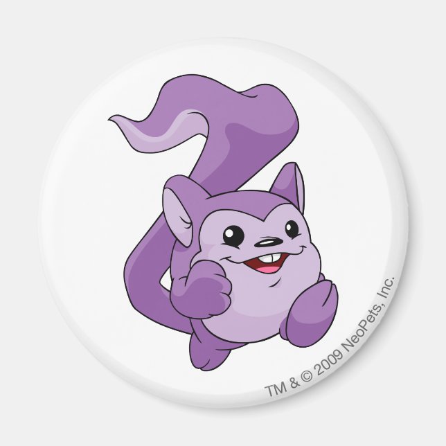 Meerca Lila Magnet (Vorne)