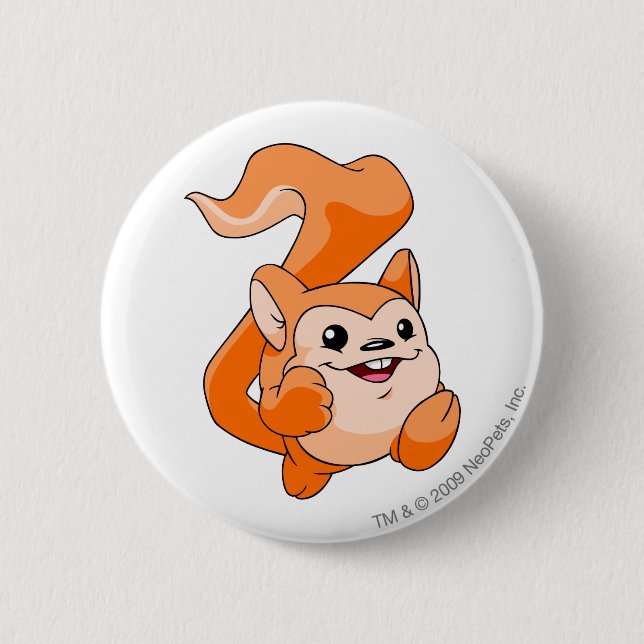 Meerca Orange Button (Vorderseite)