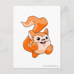 Meerca Orange Postkarte