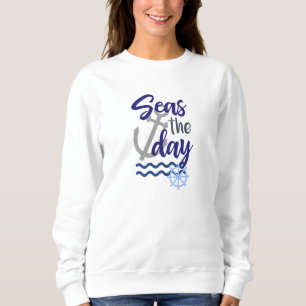 Meere der Tag, nautisch Sweatshirt